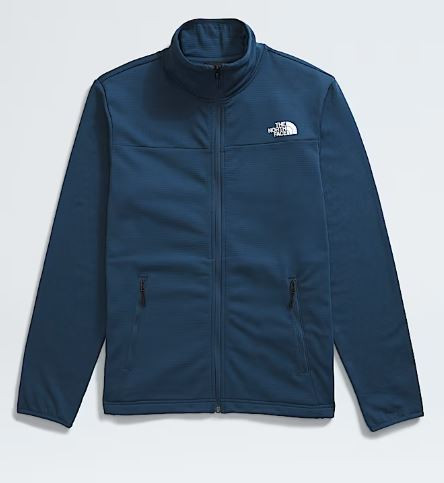 Men’s Cedar Trail Grid Fleece Full-Zip Jacket-197064913961