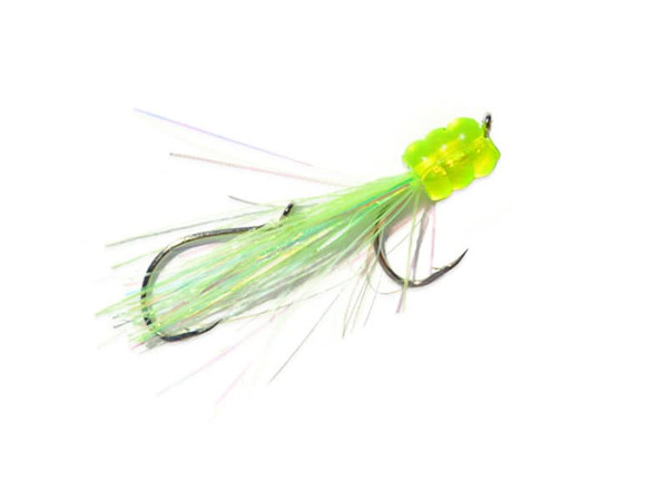 Mack's Lure Koke-A-Nut - Chartreuse/Lime/Silver, 4 - 40303