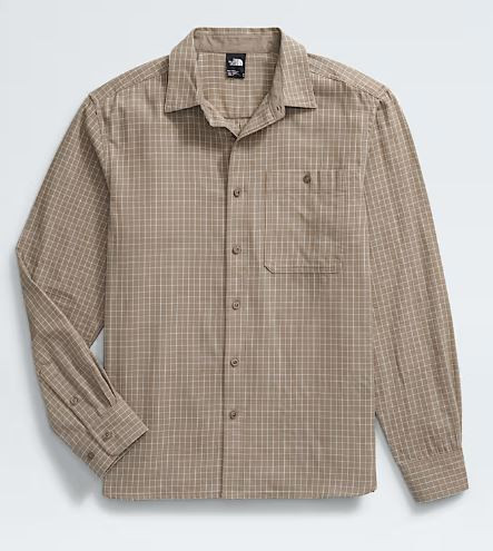 Men’s Arroyo Lightweight Flannel Shirt Grey-197065006372