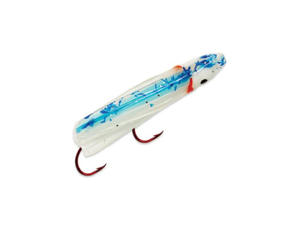 Pee Wee Hoochie Blue Spat Back Glow 1.5"-25-210000064876
