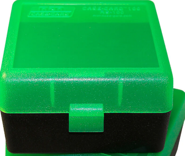 RS-100-16T Ammo Box 100 Round Flip-Top 223 204 Rug-026057215167