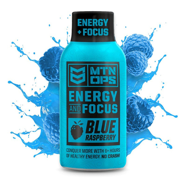 Energy Shots - Blue Raspberry - Shots - 12-210000202886
