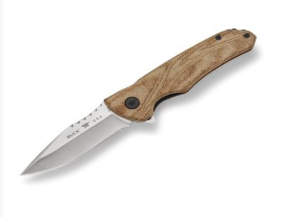 Buck 841 Splint Pro, Tan Canvas Micarta 0841TNS-B-033753164064