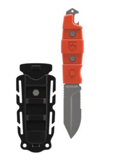 GEAR AID BURI UTILITY KNIFE, ORANGE 62055-021563620559