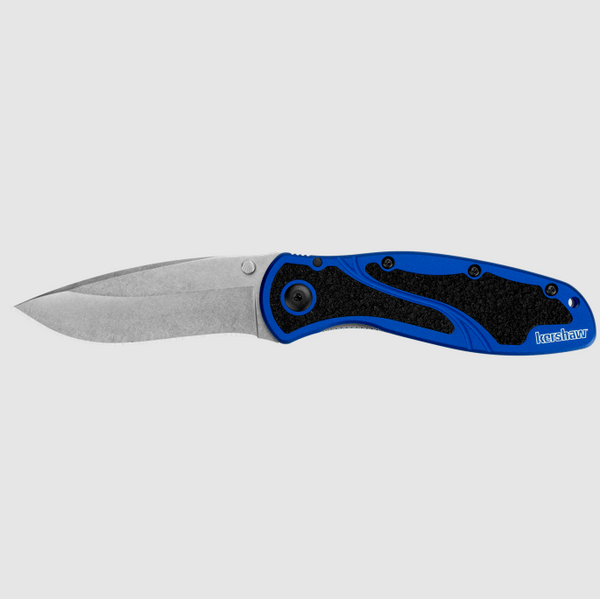 KERSHAW BLUR-NAVY BLUE, STONEWASHED 1670NBSW-087171039473