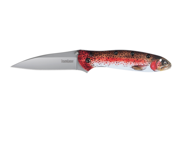 1660TROUT LEEK - ALUM RAINBOW TROUT/SIL BOX -26-087171069432