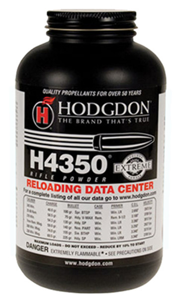 Hodgdon 1 Extreme Rifle Powder H4350 1lb 43501 1-039288500926