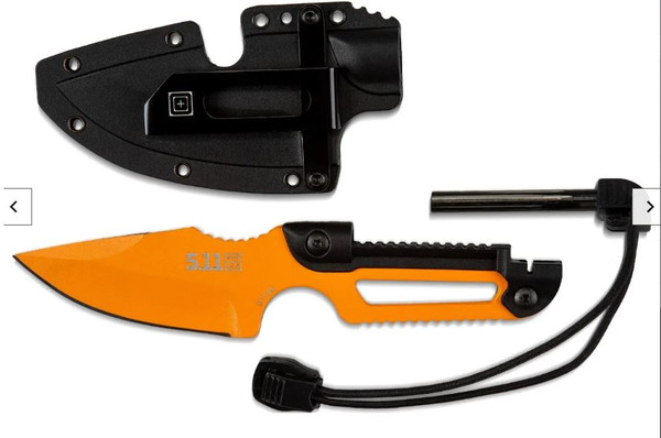 5.11 FERRO KNIFE-ORANGE 51145-999-1-888579190212