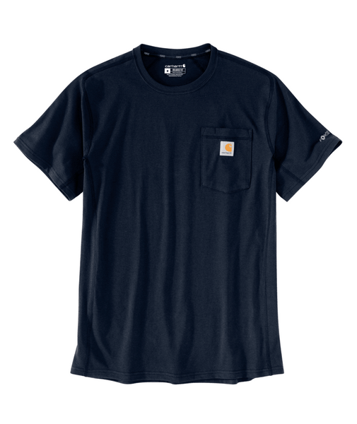 106652-I26 S Navy Carhartt Force® Relaxed Fit Shor-210000397053