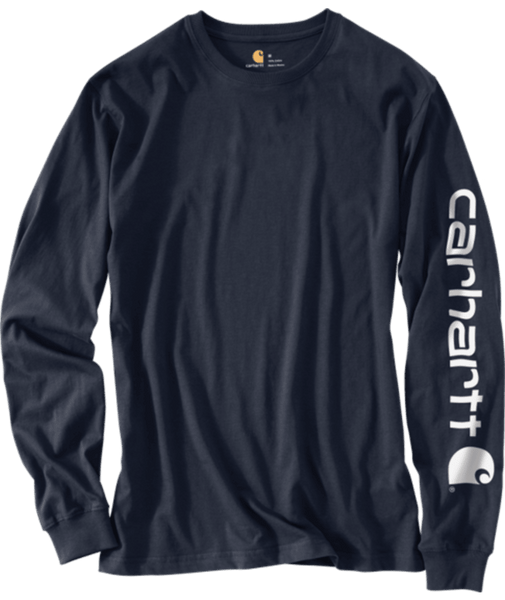 K231-NVYSREG Loose Fit Heavyweight Long-Sleeve Log-210000134160