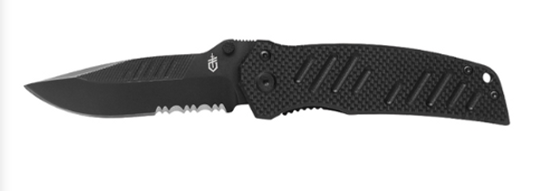 GERBER SWAGGER-DROP POINT, SERRATED 31-000594-013658118393