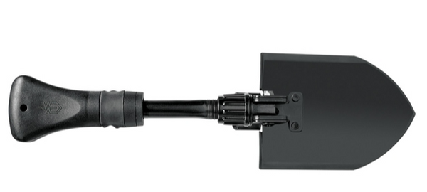 22-41578N GORGE BLACK FOLDING SHOVEL - HANGING BOX-013658415782