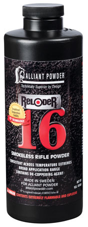 Alliant Reloder 16 Med Rifle Powder 1 lb RL161 1-604544616958