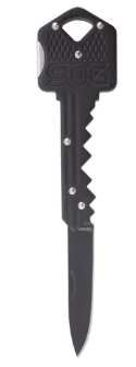 SOG ALL BLACK KEY KNIFE SOG-KEY-101-729857999274
