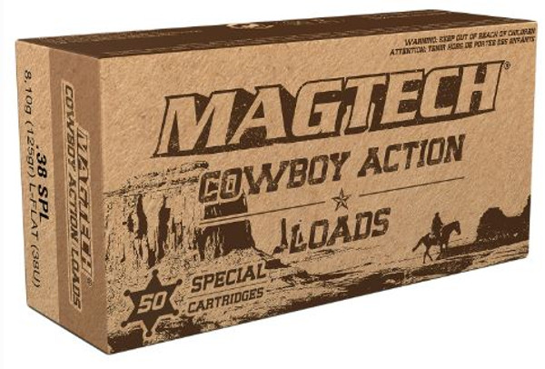 MAGTECH CA 38SPECIAL 125GR LEAD FLAT NOSE 38U-754908193011