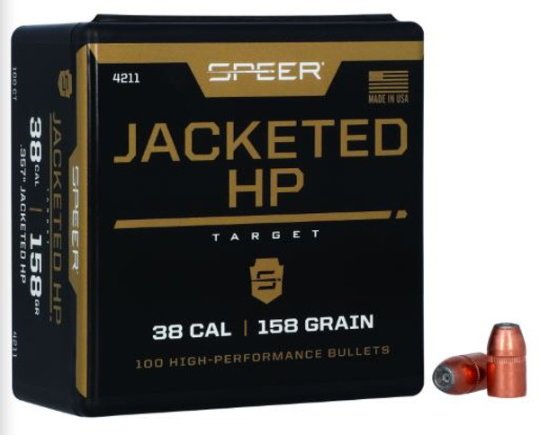 SPEER 38CAL 158GR JHP 4211-076683042118