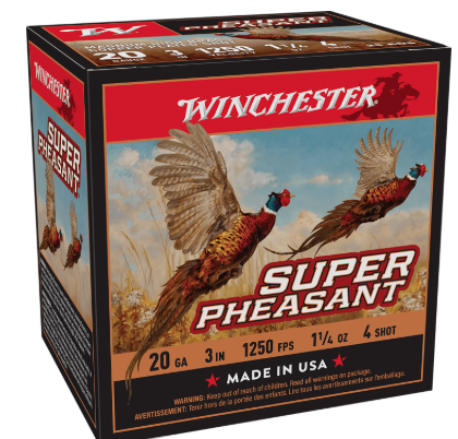 X203PH4 SHOTSHELL 20 GA 3" #4 SUPER PHEASANT MAGNU-020892016668