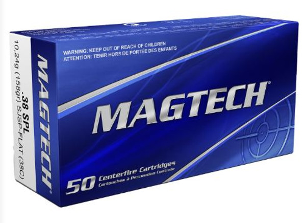 MAGTECH RANGE/TRAIN 38SPECIAL 158GR SJSPF 38C-754908107018