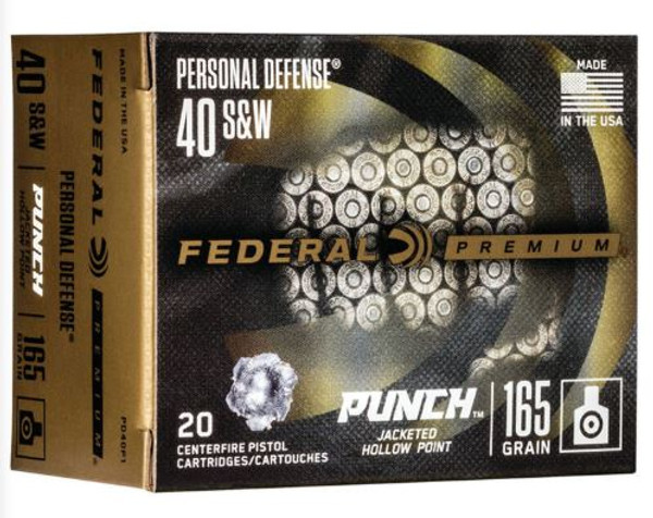 FEDERAL PPD 40S&W 165GR JHP PD40P1-604544659023