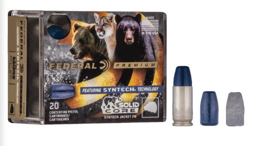 P40SHC1 FEDERAL 40 S&W 200GR SYNTHETIC JACKET SOLI-604544658149