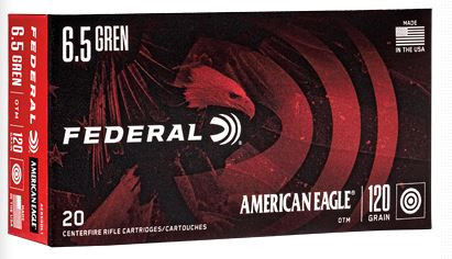 AE65GDL1 FEDERAL 6.5 GRENDEL 120GR OTM AE 20 RND/B-605444618082