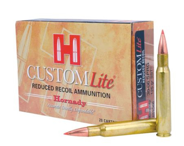 HORNADY CUSTOM LIFE 30-06SPRG 125GR 81066-090255810660