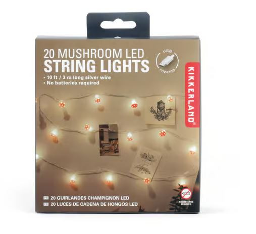20 Mushroom LED String Lights-25-210000413813