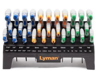 LYMAN 30 Piece Heritage T-Handle Set 7031263-011516712639