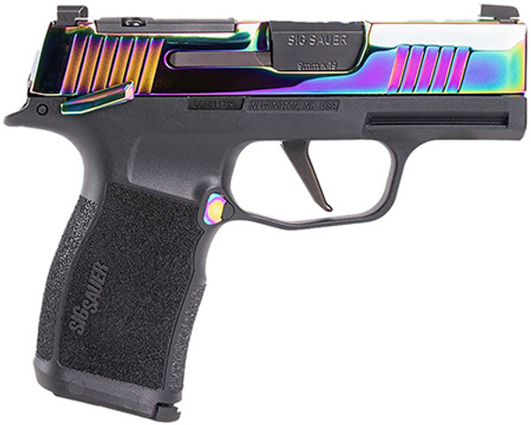 Sig P365X 9mm 12rd 3.1" Pistol w/ Rainbow Slide-798681677856 Sig P365X 9mm 12rd 3.1" Pistol w/ Rainbow Slide-798681677856