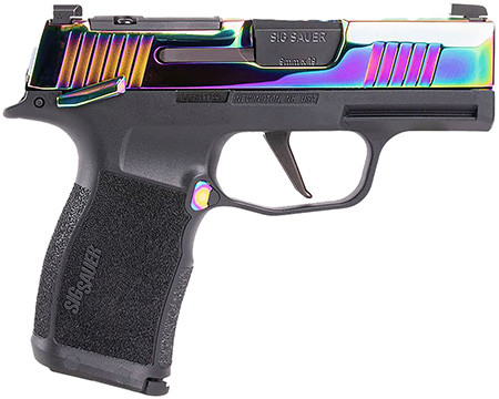 Sig P365X 9mm Rainbow Slide 365X-9-RBT-MS-798681677856