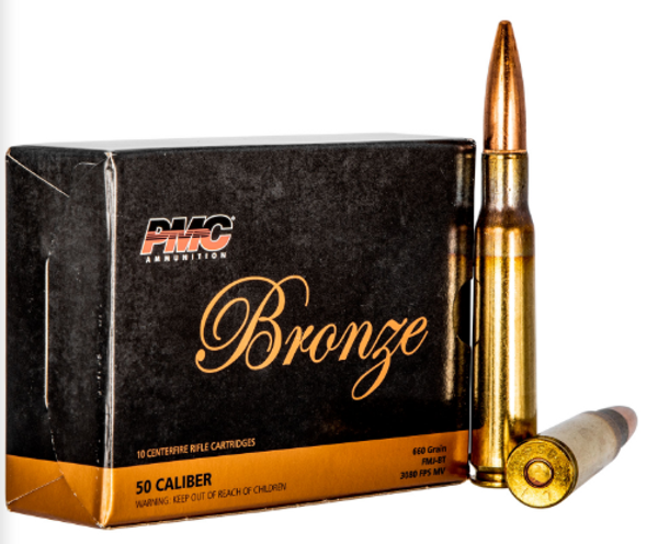 PMC BRONZE 50BMG 660GR FMJBT 50A PMC-741569060356