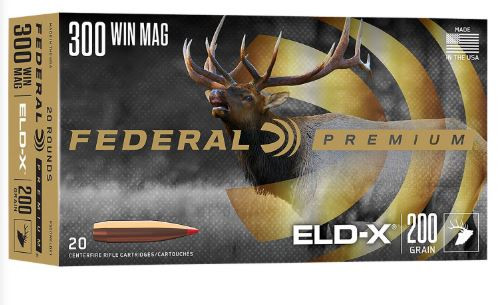 P300WELDX1 FEDERAL 300 WIN MAG 200 GR ELD-X 20 RND-604544689877