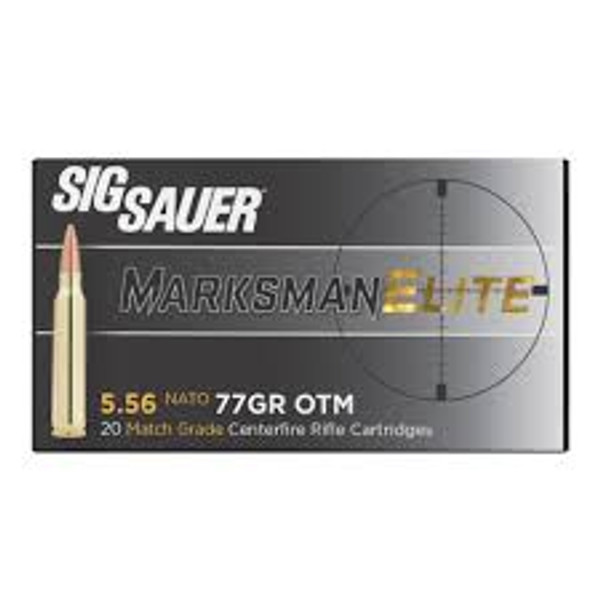 SIG SAUER 5.56X45MM 77GR OTM E556M4-20-798681639267
