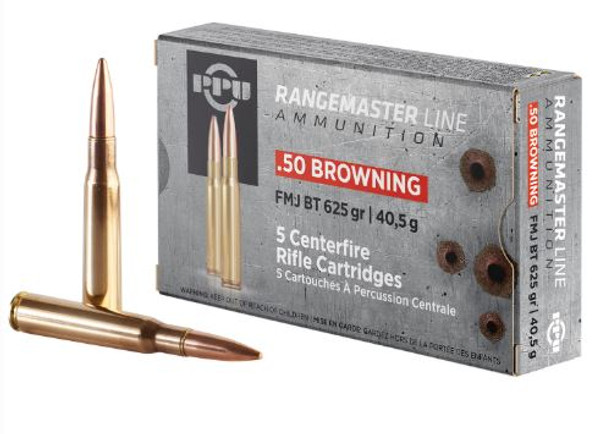PPU RANGEMASTER 50BMG 625GR FMJ PPRM50-8605003819974 PPU RANGEMASTER 50BMG 625GR FMJ PPRM50-8605003819974