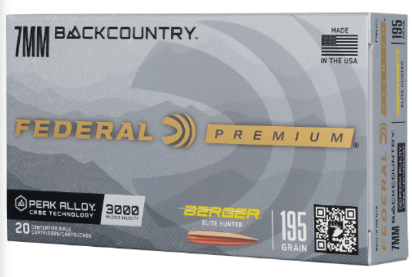 FEDERAL 7MMBACKCOUNTRY 195GR P7BCEH1-604544701746