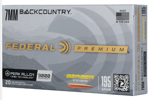 FEDERAL 7MMBACKCOUNTRY 195GR P7BCEH1-604544701746