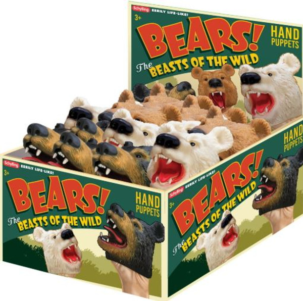 BEAR HAND PUPPET -25-019649237296