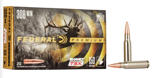 P308V FEDERAL 308 WIN 150GR BARNES TSX 20 RND/BX --029465097189