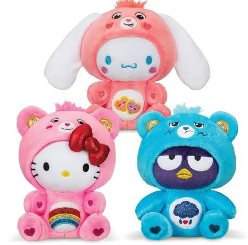 CARE BEARS - HELLO KITTY FUN SIZED 8" PLUSH ASTMT-885561227000