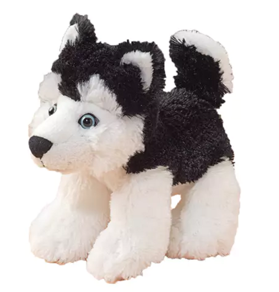 7" Floppyfoot Black Husky-210000412033