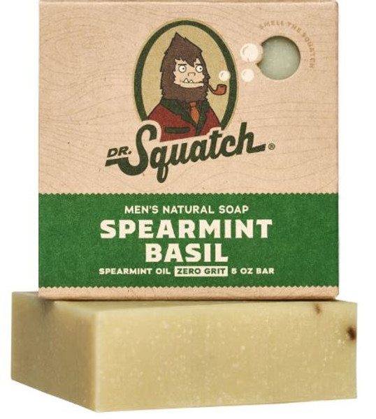 Spearmint Basil Scrub Bar Soap-210000319914 Spearmint Basil Scrub Bar Soap-210000319914