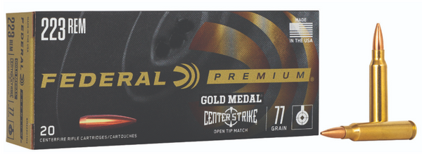 FEDERAL PREMIUM GM 223REM 77GR OTM GM223OTM3-604544685145