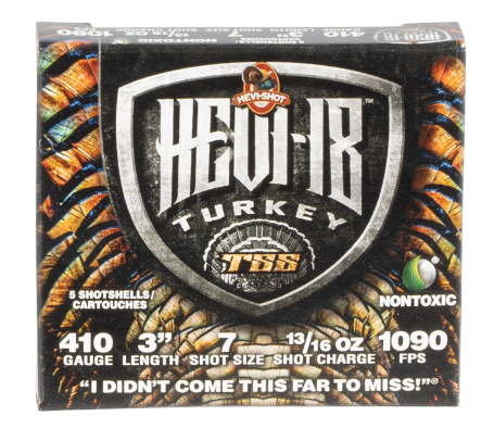 HS1007 HEVI-SHOT HEVI-18 TSS TURKEY 410 3IN 13/16O-816383001929