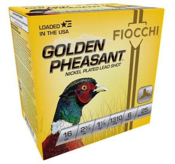 FIOCCHI GPE 16GAUGE 2.75" #6SHOT 16GP6-762344704739