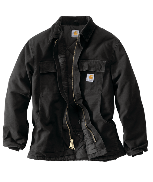 106674-BLK XL Black Loose Fit Firm Duck Insulated-197219275760