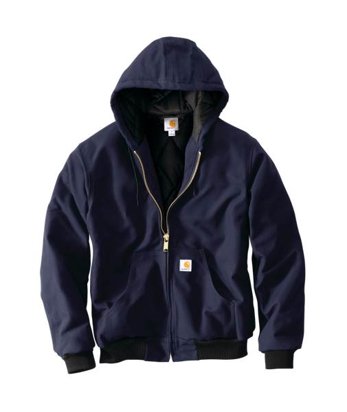 106673-DNY L Dark Navy Flannel-Lined Active Jac J1-197219275043