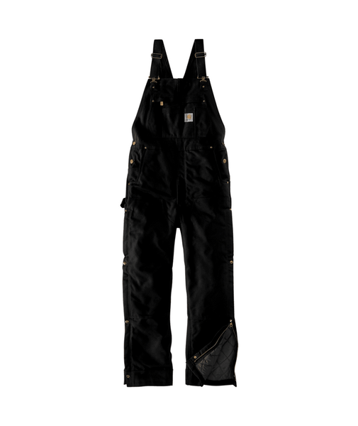 106672-BLK 2XL Black Loose Fit Firm Duck Insulated-197219272318