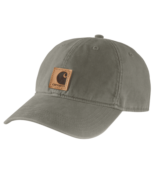 100289-DOV OS Dusty Olive Canvas Cap -26-197219038044