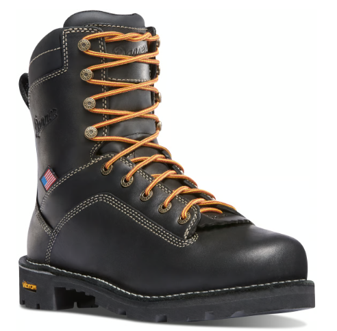 DANNER MENS QUARRY USA WORK BOOT 10 D 8" 17309-098397834704