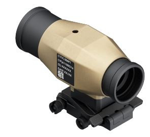 Wilcox 3X Multiplier wFlip Mount Tan/Blk 61100G16C-61100G16-C